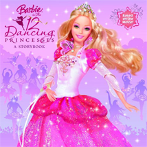 Barbie and the 12 Dancing Princesses Storybook cover