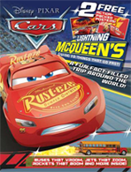 Disney Cars magazine cover