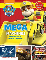 Nickelodeon's Paw Patrol Mega Machines book cover